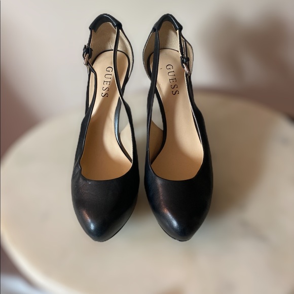 Guess leather silver heeled stilettos ❤️ - Picture 4 of 4